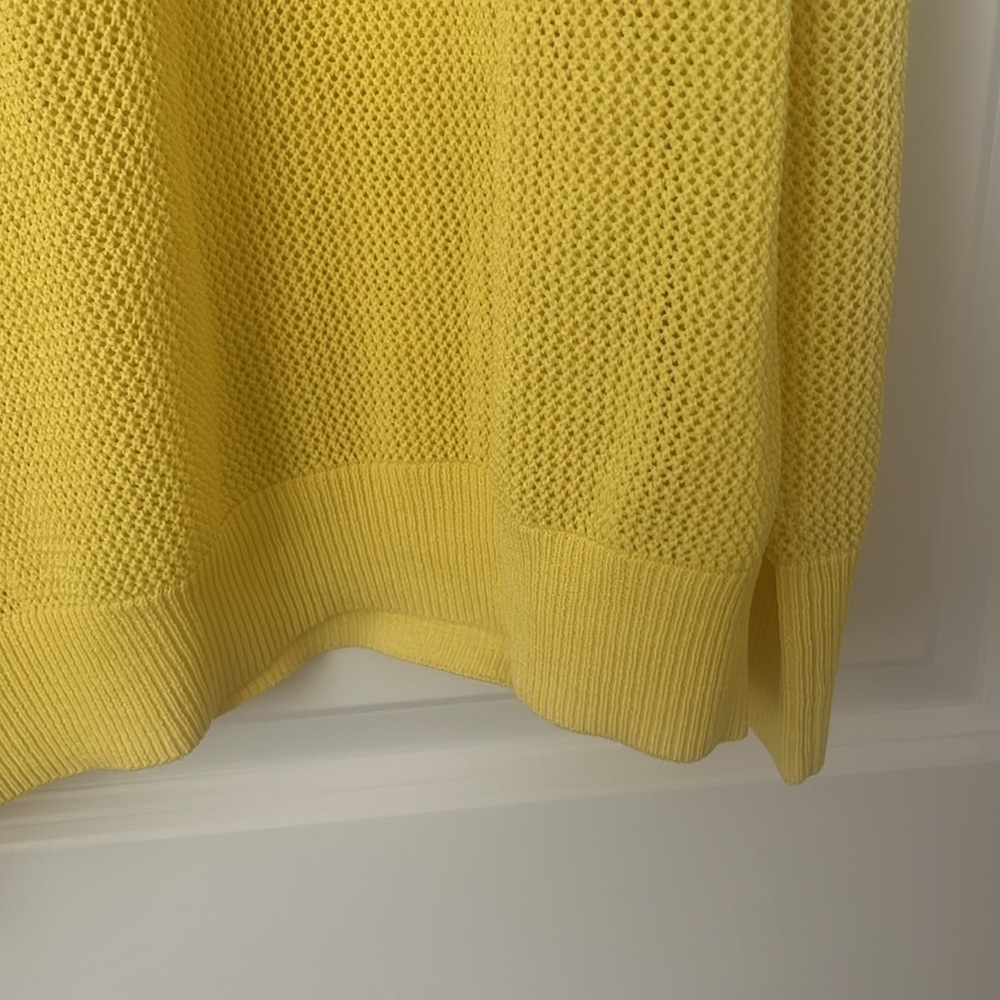 Yellow Women's Lightweight Sweater - Picture 4 of 4